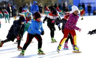 冰雪運動走進福建德化校園