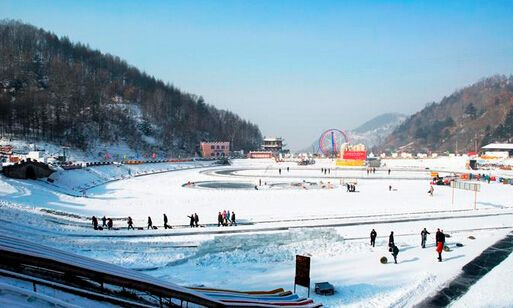 吉林通化千葉湖滑雪場