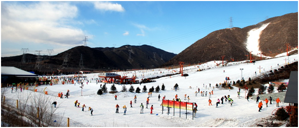 北京昌平軍都山滑雪場