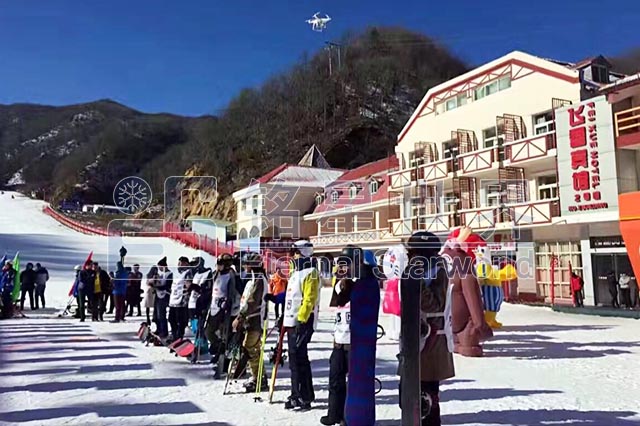     “中原雪冠，縱享思滑”2016伏牛山滑雪度假樂園6