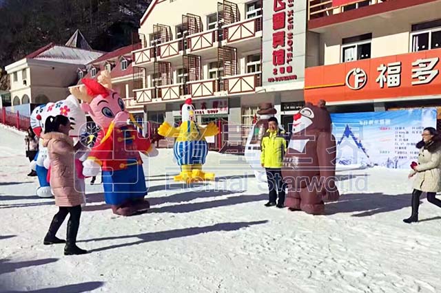     “中原雪冠，縱享思滑”2016伏牛山滑雪度假樂園5