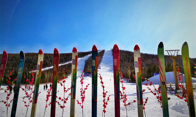 黑龍江大興安嶺映山紅滑雪場