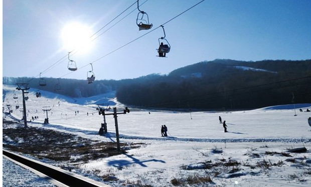 哈爾濱體育學院帽兒山高山雪場