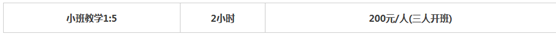團隊教學（小班教學）教學價格