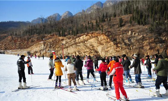 河南鄭州嵩山滑雪場