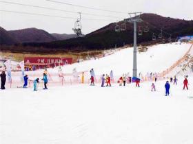 甘肅蘭州興隆山滑雪場