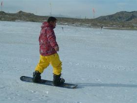 甘肅張掖文殊山滑雪場