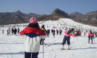 河北石家莊井陘清涼山滑雪場