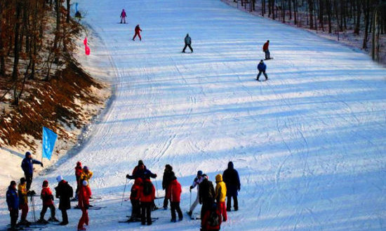 吉林長春凈月潭滑雪場