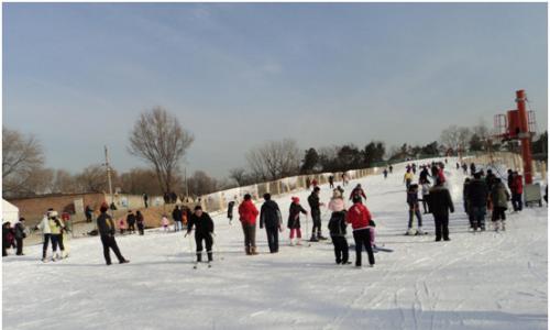 北京圓明園冰雪節