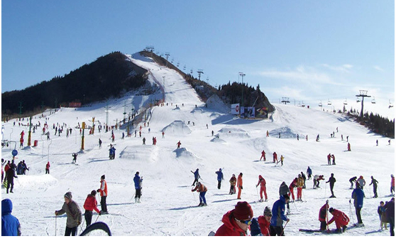 天津薊縣盤山滑雪場