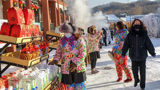 第三屆樺甸市肇大雞山冰雪文化節成功舉辦 5