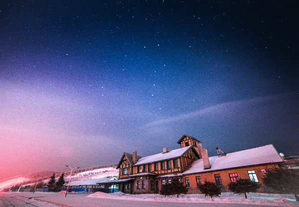 內(nèi)蒙古冰雪美景，宛如童話