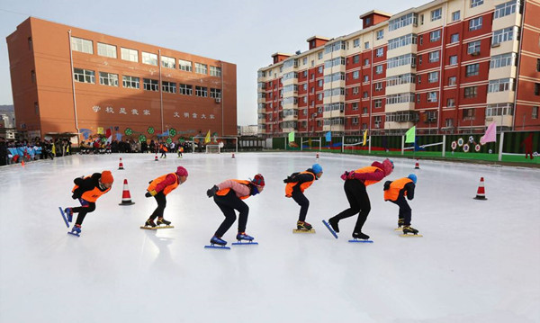 學校各顯其能讓冰雪進校園工作落到實處