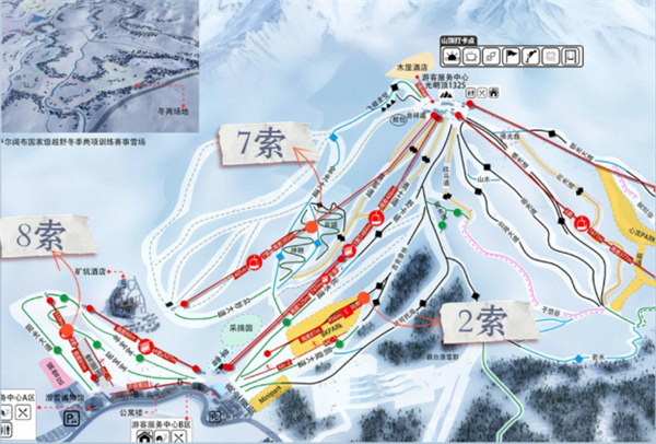 將軍山滑雪場2022-2023雪季新增索道